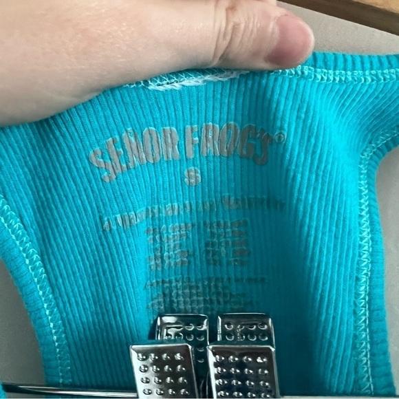 Señor Frogs Tank Top – “Not Perfect, Just Awesome” – Nassau Bahamas – Small - Picture 6 of 7